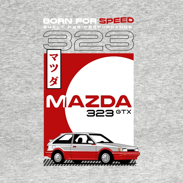 Mazda 323 GTX by Harrisaputra